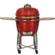 China 22 Inch Charcoal Kamado Grill 50kg Weight Stainless Steel for sale