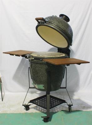 中国 黒い54.6cm 21.5インチの陶磁器の木炭BBQの鋳鉄の火格子 販売のため