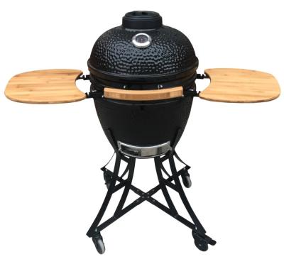 China Adjustable Temperature 45.7cm Garden 18 Inch Kamado Grill for sale