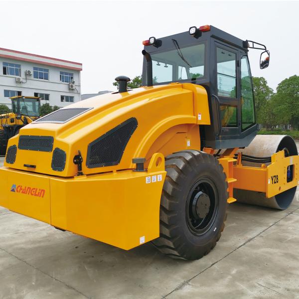 Quality Sinomach Changlin YZ8 Vibrating Compactor Roller 8 Ton Drum Diameter 1200mm for sale