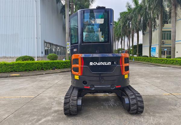 Quality 3.5 Ton Mini Excavator Zero Tail Swing 0.12M3 With High Power Yanmar Engine for sale