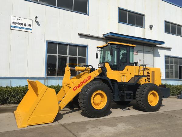 Quality Compact Articulated Wheel Loader ZL40H 4000KG Optional Engines for sale