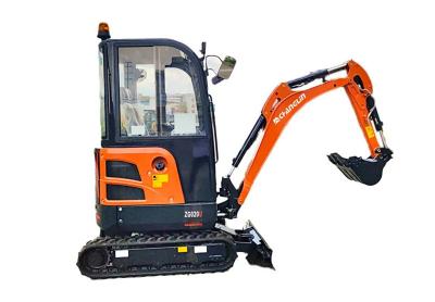 China ZG020U Máquina mini excavadora más pequeña operación eficiente con cabina en venta