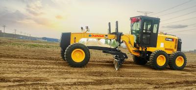 China Changlin Compact Motor Grader Heavy Equipment PY180H 180Hp With Balde 12 Feet / 10 Feet for sale
