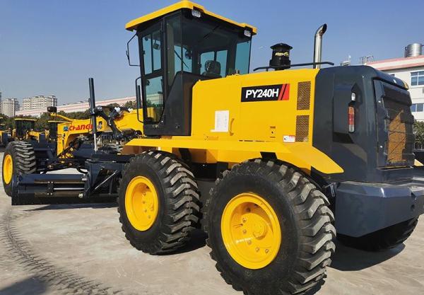 Quality PY240H Heavy Equipment Road Grader with Flexible Blade Suspension for sale