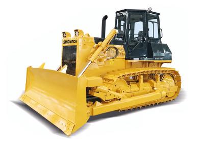 China GTY160 Truck Excavator Bulldozer , Hydraulic Road Bulldozer Machine for sale