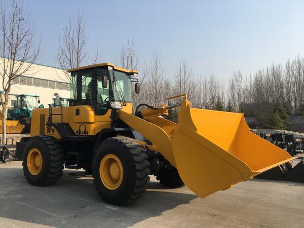 Quality Changlin ZL40H Wheeled Front End Loader Bucket 2.4 Cbm With Cummins Engine for sale
