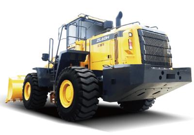 China Heavy Duty Wheel Loader Equipment ZL60H Front Loader Construction Machine for sale