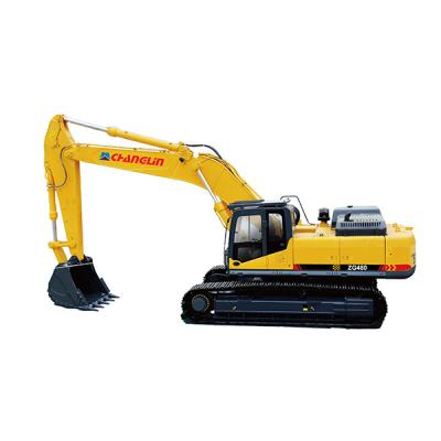 China Changlin ZG480 Hydraulic Excavator With Heavy Duty Reinforced Boom for sale