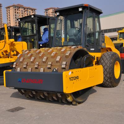 China Sinomach Changlin Full Hydraulic Road Roller 12 Tons Drum with Weichai Engine for sale