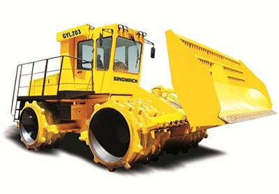 China Construction Vibrating Roller Compactor GYL233 23 Tons Landfill Compactor With Shangchai Engine for sale