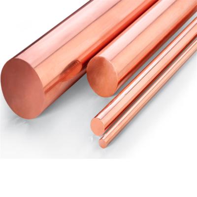 China Corrosion Resistance Copper Bars Rods 20mm Diameter Industrial Solid Round for sale