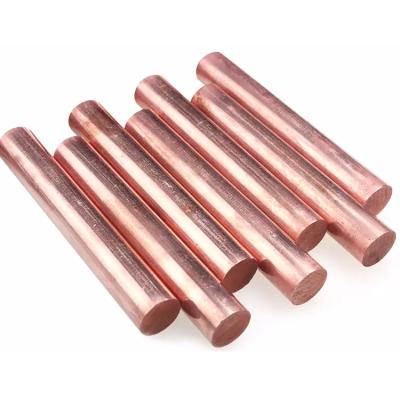 China C11000 Copper Bar Rod Dia 2 - 90mm Round Hard 99.9% Pure for sale