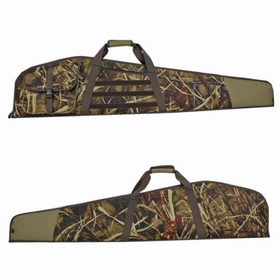 China Customized Logo Padded Hunting Gun Bag 52 Inch Scoped Rifle Case For Gun Storage for sale