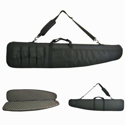 China Oem Padded Rifle Case With Magazine Pouch Eggshell Foam Padding Gun Bag For Outdoor Hunting And Shooting for sale
