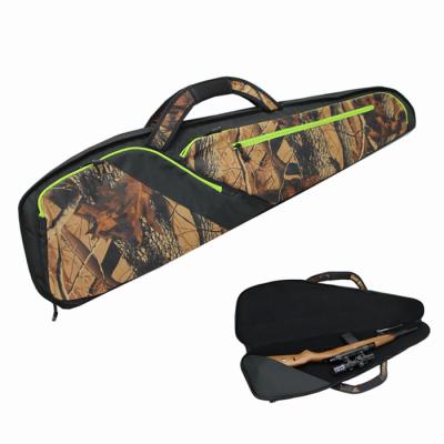 China Custom 46 Inch Camouflage Hunting Gun Bag With Thick Foam Padded For Weapons Protection for sale