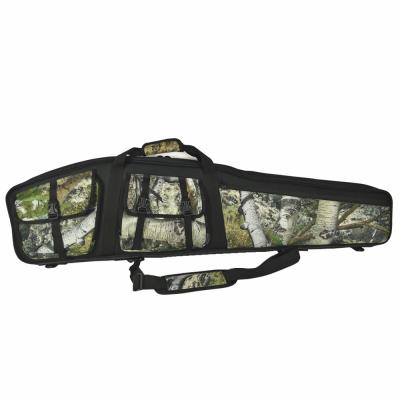 China Custom Camo Hunting Gun Bag 600D Polyester 46 Inch Soft Rifle Case for sale