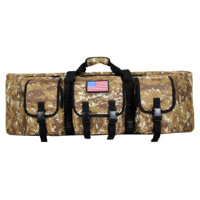 China Long Rifle Soft Double Rifle Case American Classic Padded Molle Hunting Shooting for sale