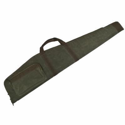 China Custom Canvas Hunting Gun Bag Durable Scoped Range Rifle Bag for sale