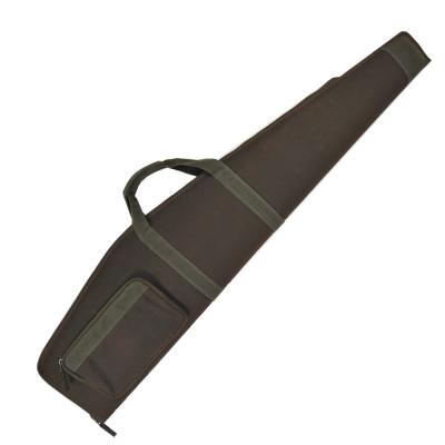 China Brown Canvas Soft Scoped Rifle Case Easy Clean Shockproof Sturdy for sale