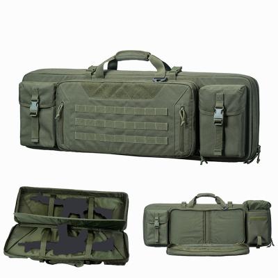 China Custom Army Shoulder Gun Bag Soft Rifle Case 42 Inch For Outdoor Shooting for sale
