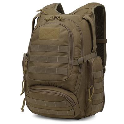 Chine Sac à dos tactique imperméable Tan Color Molle Tactical Backpack de style militaire à vendre