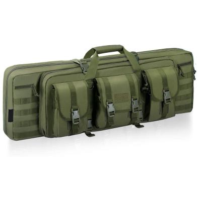 China Oem 36 Inch 42 Inches Lockable Tactical Rifle Case Gun Bag For Outdoor Shooting Te koop