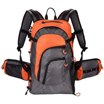 China Custom Fishing Tackle Backpack Gear Big Capacity Waterproof Tackle Rod Fishing Bag for sale