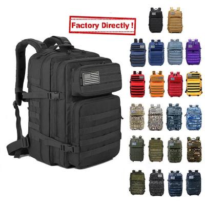 China Custom Gym Hiking Backpack Rucksack Hunting 45l Molle Tactical Backpack for sale