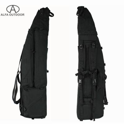 China ALFA OEM ODM Tactical Gun Bag Dragbags 1000d Cordura Sniper Sled Drag Bag para tiroteio ou caça à venda