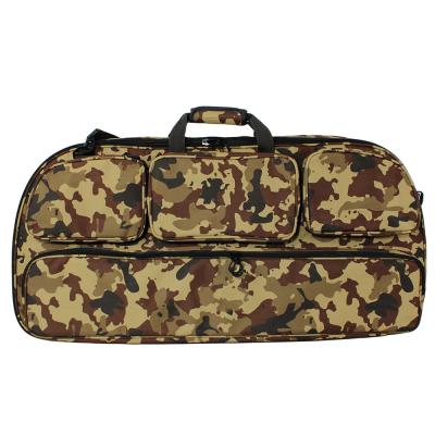 China Camo Archery Bow Bag Hunting Compound Bow Case Bow Backpack For Outdoor Hunting Use for sale