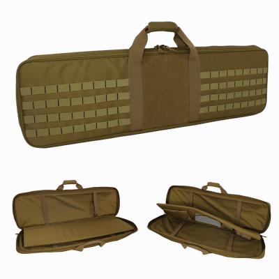 중국 ALFA Tactical Gun Bag Customized Logo Double Rifle Case with MOLLE System for Shooting and Hunting 판매용