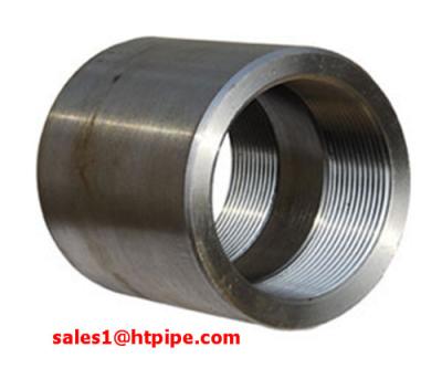 China ASTM B564  UNS N04400 UNS N06600  nickel alloy forged threaded  coupling     ASME B16.11 for sale