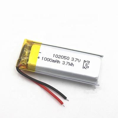 China 3.7 Volt Lithium Polymer Battery 3.7 V Lithium Battery 1.0Ah KC Approved Te koop