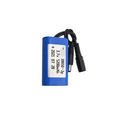 China 5200mah Rechargeable Lithium Battery , 18650 2P 3.7V Li Ion Battery Pack for sale