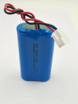 China 3.7V 4000mAh 18650 Li Ion Battery Pack , Rechargeable Lithium Ion Battery Pack for sale