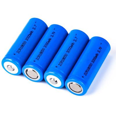 China High Capacity 3.7V 3000mAh 18650 Lithium Battery Rechargeable Li Ion Cell for sale