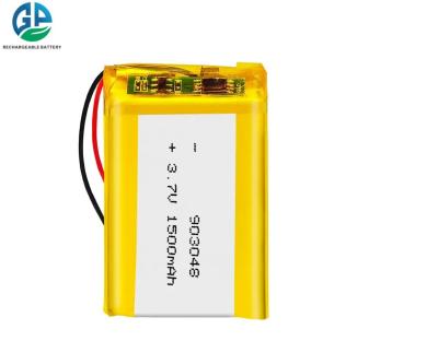 China RoHS KC Lipo Battery Pack 903048 , 110807 3.7v 1000mah Lipo Battery for sale