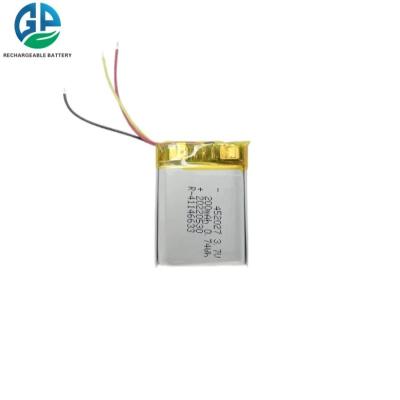 China 452027 3.7v 200mah Rechargeable Lithium Polymer Batteries KC With Wire PCM Connector for sale
