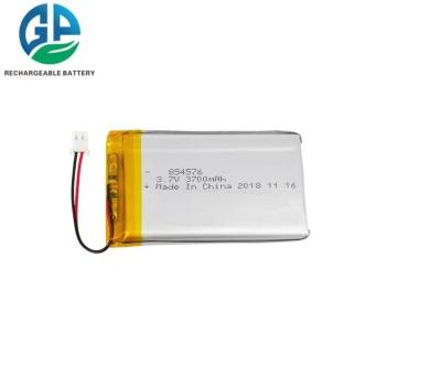 China Iec62133 3.7v Lithium Ion Polymer Battery Pack High Capacity 854576 3700mah For Laptop for sale