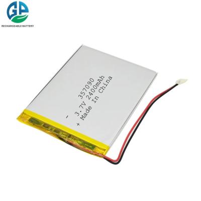 China 2400mah 3.7v Lithium Polymer Battery Pack 8.8wh for sale