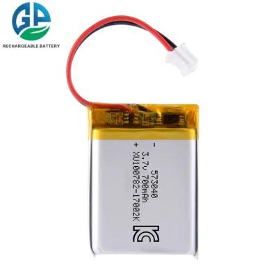 China 573040 Lipo Battery Pack 3.7v 700mah For Wireless Headset for sale