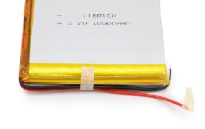 China 3.7V 10000mAh Li Polymer Battery Rechargeable Li-Ion Polymer Battery 1160110 KC CB IEC62133 for sale