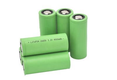 China Rechargeable MSDS 3.2v 4000mah IFR 26650 LiFePO4 Battery Cell High Capacity for sale