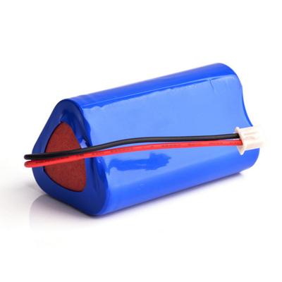 China ICR 18650 3s1p Li Ion Battery 11.1 V 2200mah 18650 Rechargeable Lithium Battery for sale