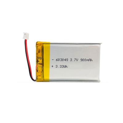 China Rechargeable 3.7 V 900mah Lipo Lithium Polymer Battery Pack RoHS for sale