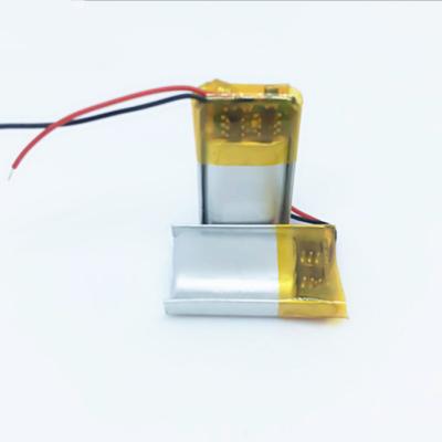 Cina 80 ultra piccoli Mah Lipo 501020 Li Ion Battery Pack 3,7 V in vendita