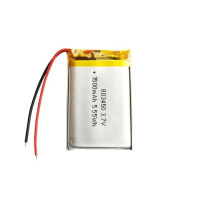 China 803450 Lipo Battery 3.7 V 1500mah for sale