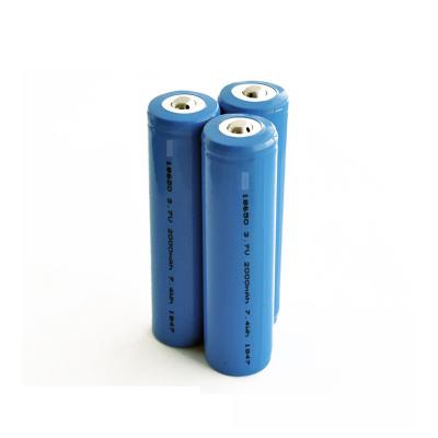 China RoHS Icr 18650 Battery 2500mah 3.7 V Li Ion Battery Cell With PCM for sale