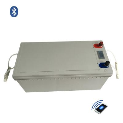 China UN38.3 LiFePO4 24v 100ah Lithium Solar Rechargeable Battery Pack for sale
